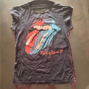 Rolling Stones Black Graphic Tee